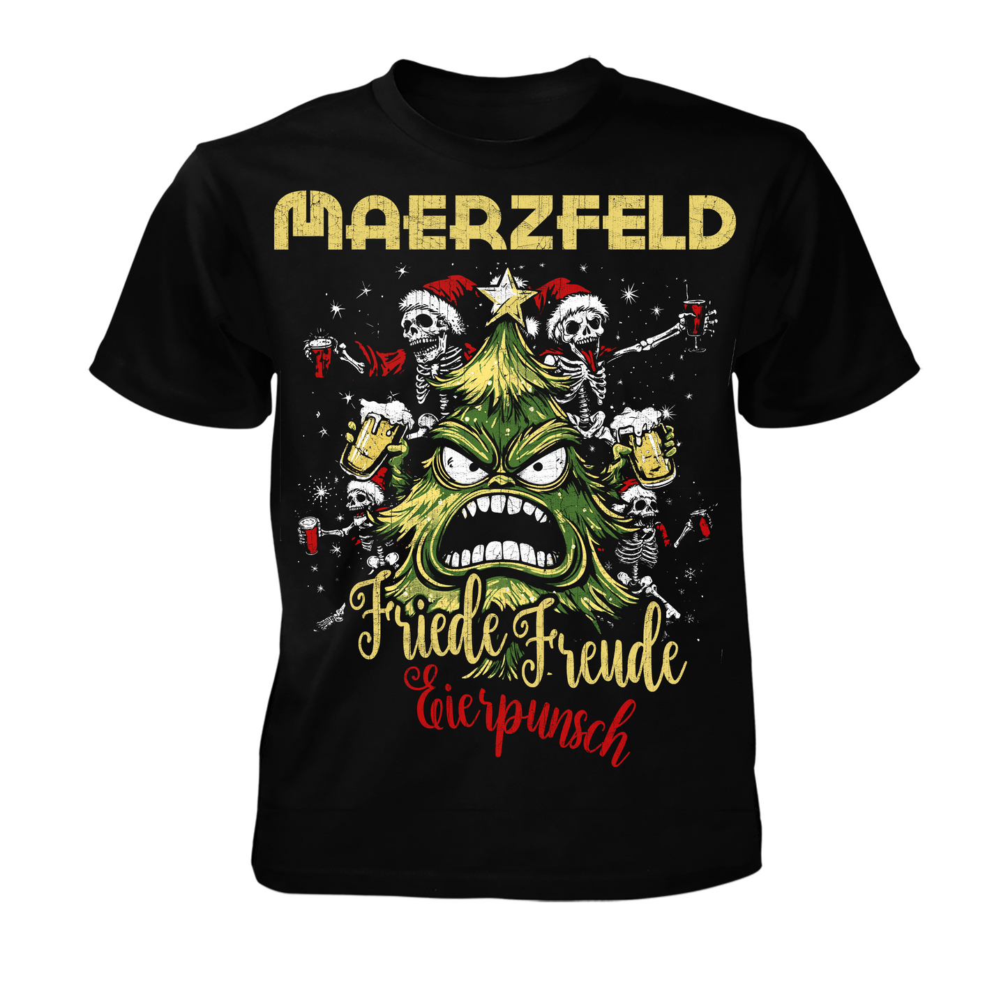 NEU: T-Shirt "Friede Freude Eierpunsch"