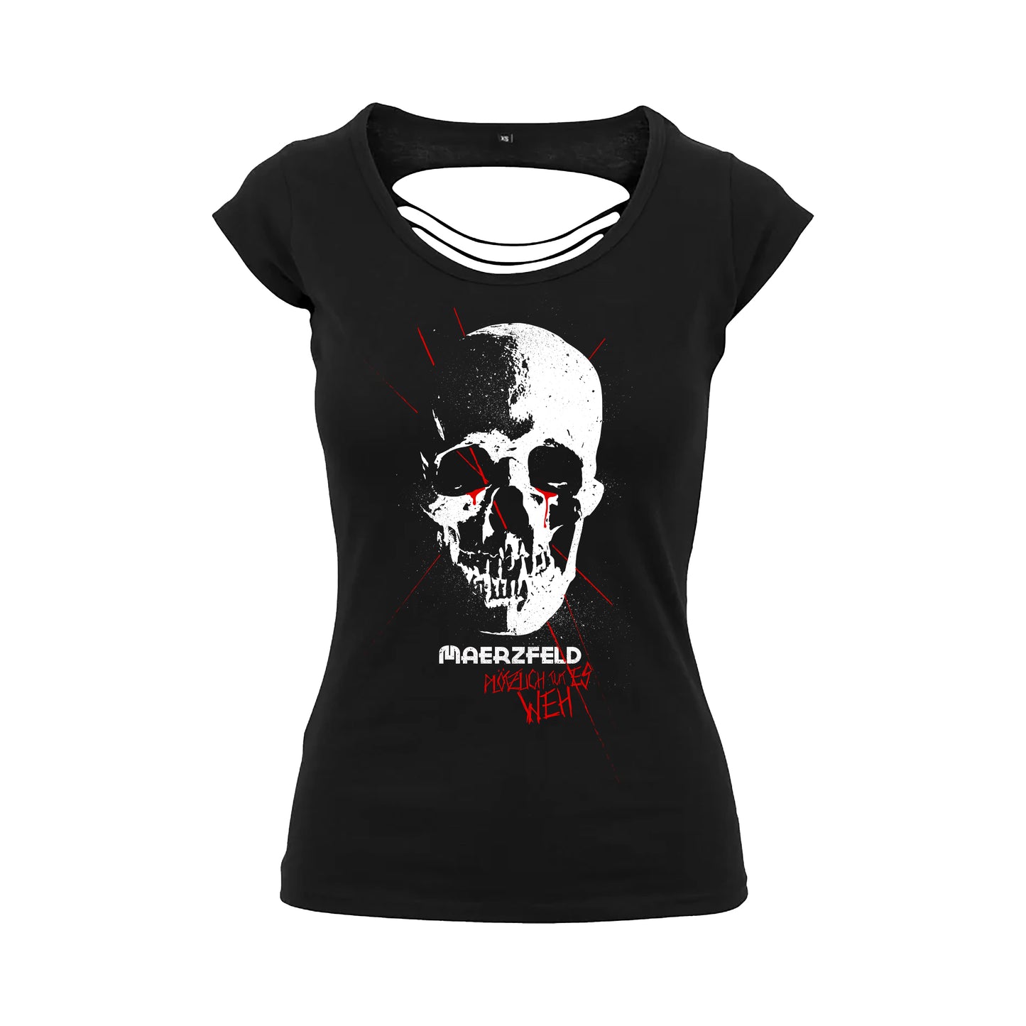 Frauen Shirt "Plötzlich tut es weh Cut Tee"
